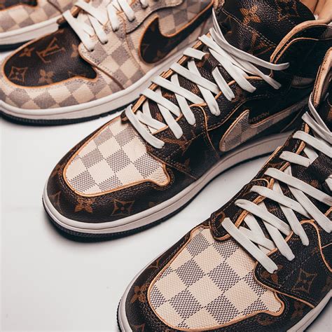 lv legacy aj1|The Shoe Surgeon Crafts Custom Louis Vuitton Air Jordan 1 .